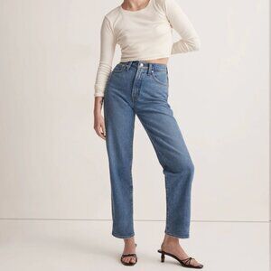 Madewell NWT The Perfect Vintage Straight Jean